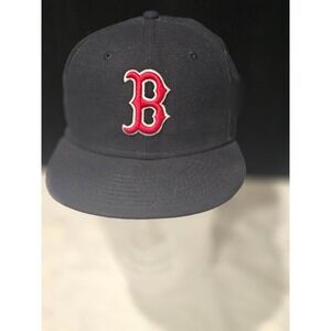 New Era 59FIFTY Boston Red Sox MLB Authentic On Field Fitted Hat Navy Blue 7 1/2